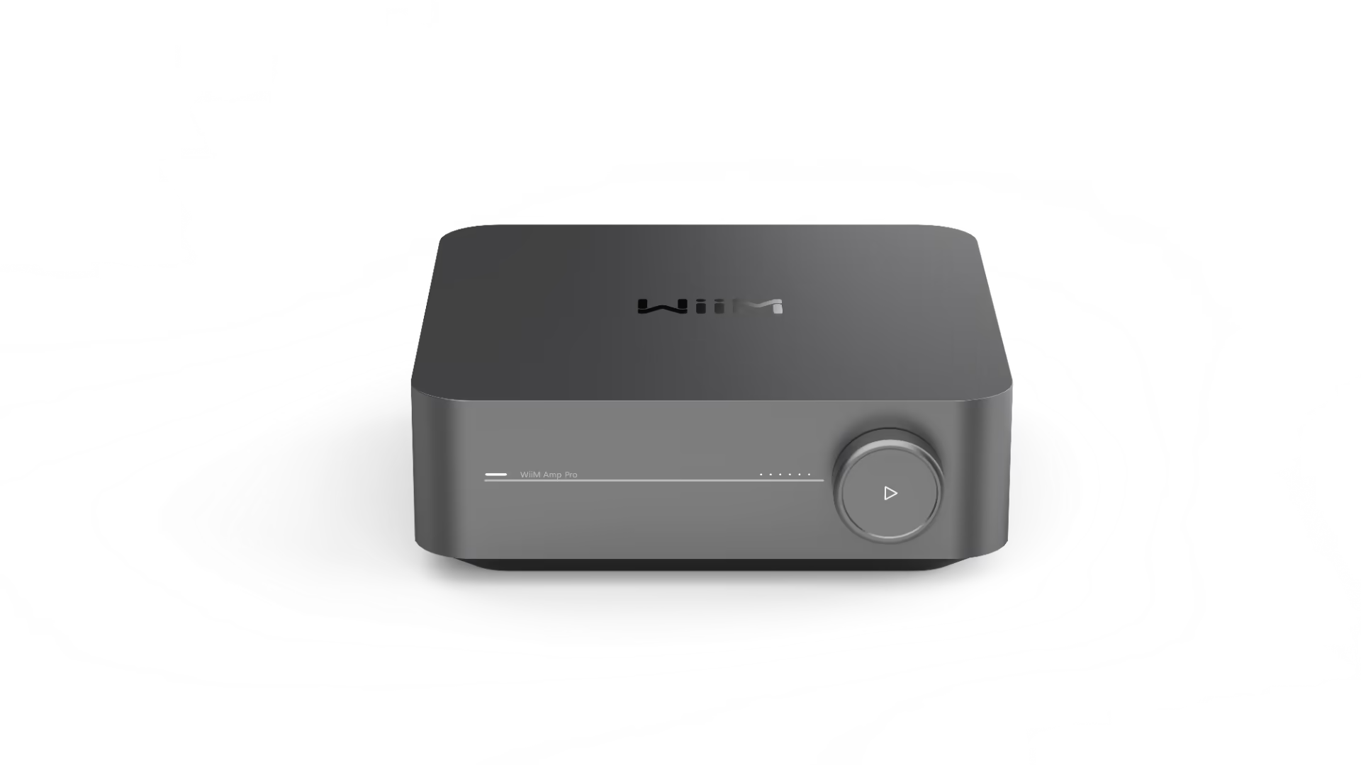 WiiM Amp Pro streamforstærker i dark grey