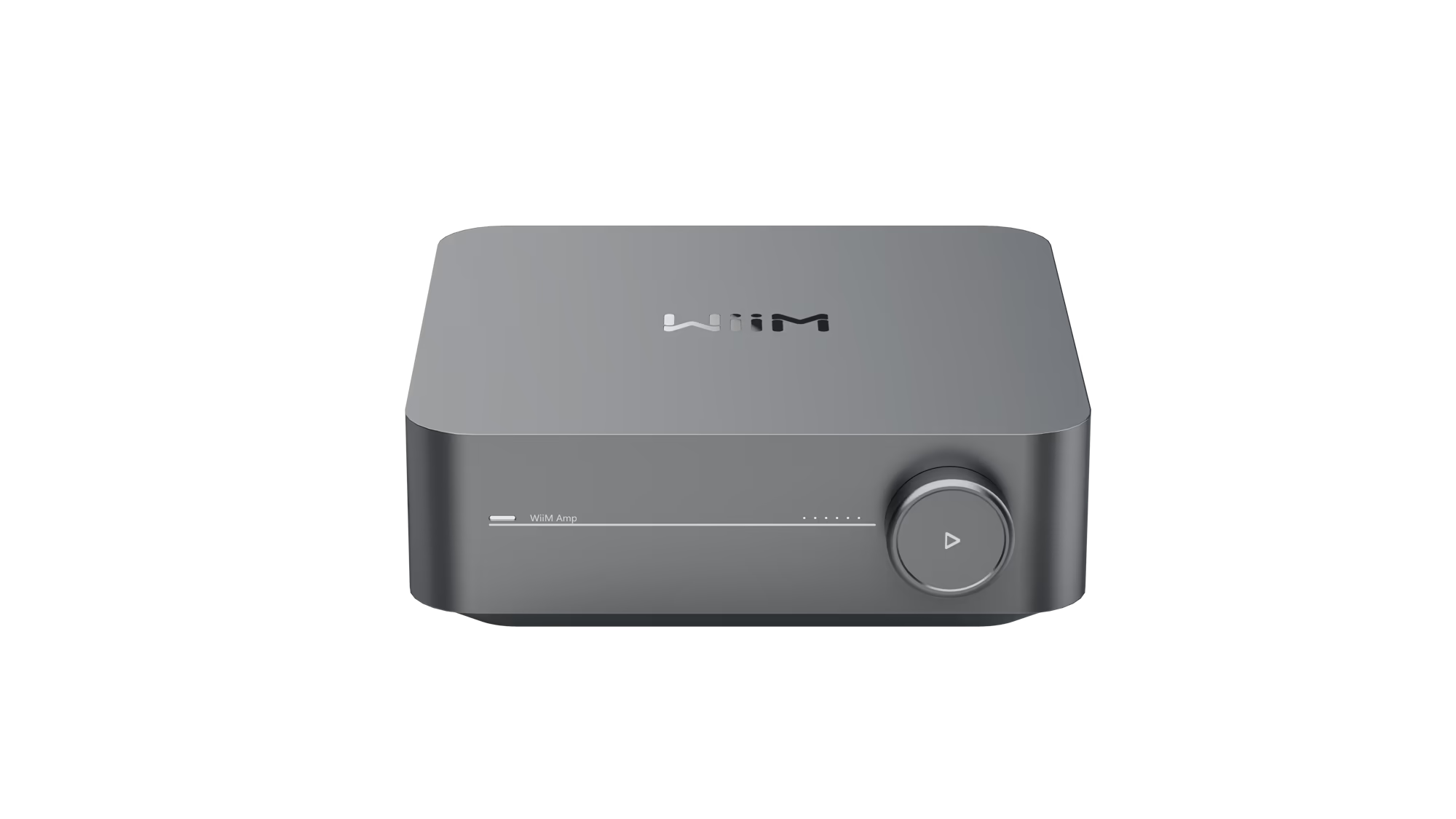 WiiM Amp multirumsforstærker i dark grey