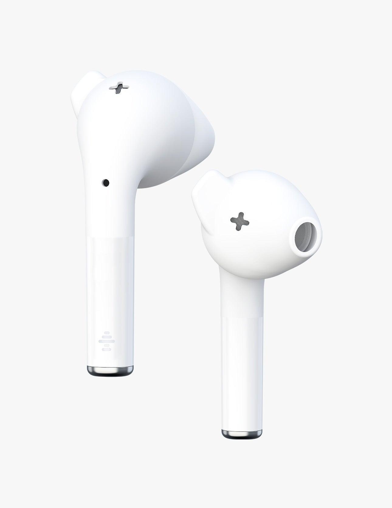 Soundliving Earbuds 2.0 hvide trådløse ørepropper med opladeetui