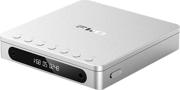 FiiO DM13 BT bærbar cd-discman i sølv aluminium set skråt fra siden