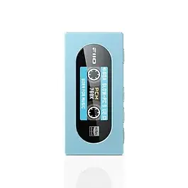 FiiO KA15 blå bærbar USB-dongle DAC med skærm