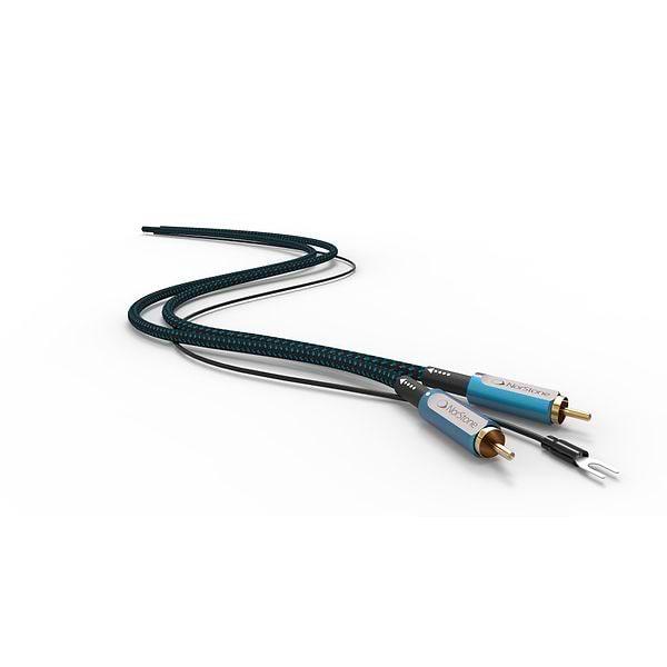 NorStone Skye RCA stereokabel med indbygget stelledning