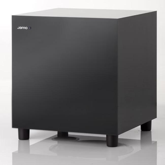 Jamo Sub 210 subwoofer i sort finish