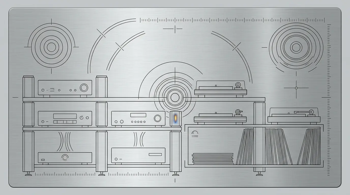 Pladespiller møbel 2026: hifi rack og vinylreol