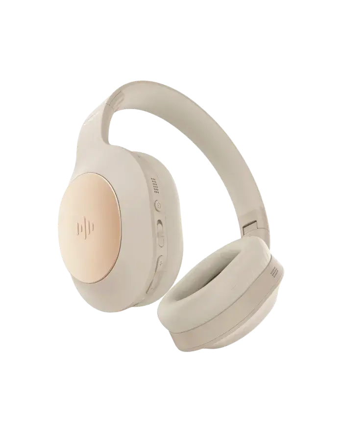 Soundliving Wave Pro sorte trådløse over-ear hovedtelefoner med ANC